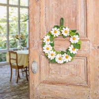 Sjaal met Verhaal Kranz Margrietjes XL