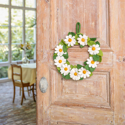 Sjaal met Verhaal Wreath Margrietjes XL