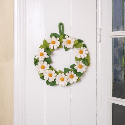 Sjaal met Verhaal Wreath Margrietjes XL