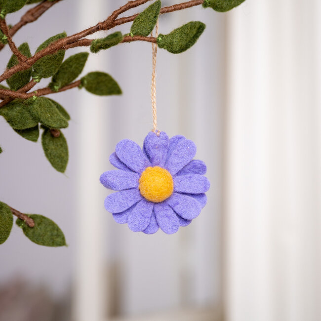 Filzhänger Margrietje violettinten assorti