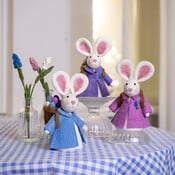 Sjaal met Verhaal Felt Decoration Haas met Mand assorti