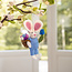 Felt Hanger Haas met Mand assorti