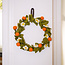 Sjaal met Verhaal Wreath Sinaasappel XL