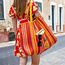 Recycled Tote Bag Woven Lemon