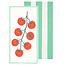 Papierservietten Long Tomato 16-Pack