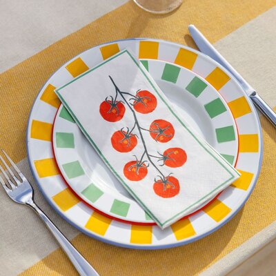 Talking Tables Papierservietten Long Tomato 16-Pack