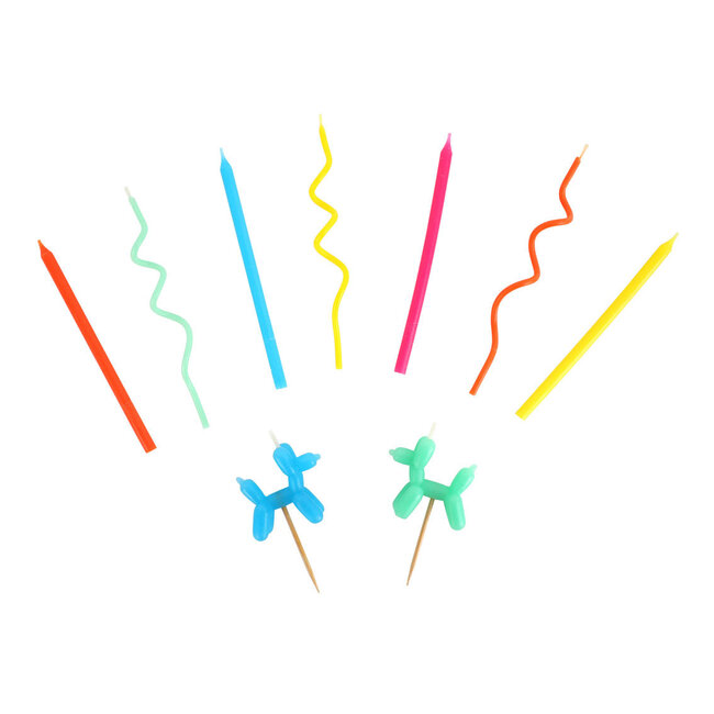 Birthday Candles Birthday Balloon Dog