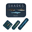 Pflaster in Dose Sharks
