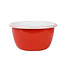Enamel Bowl Cherry red 10cm