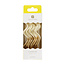 Geburtstagskerzen Gold & White Twisted large
