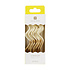 Talking Tables Birthday Candles Gold & White Twisted large