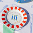 Talking Tables Enamel Plate Fish 25cm