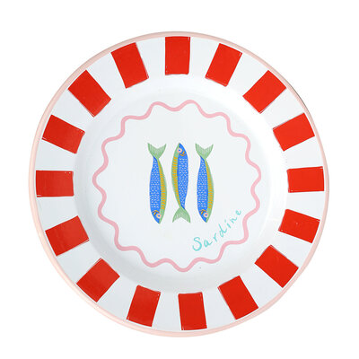 Talking Tables EmailleTeller Fish 25 cm