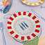 Enamel Plate Fish 25cm