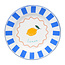 Enamel Plate Lemon 25 cm