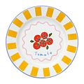 Talking Tables Emaille Teller Tomato 25 cm