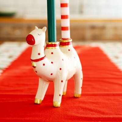 Talking Tables Candleholder Ceramic Camel