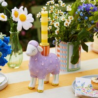 Talking Tables Candleholder Ceramic Lamb
