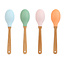 Silicone-Wood Kitchen Utensils assorti