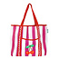 Recycled Tote Bag Woven Cherry