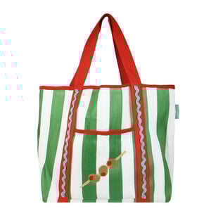 Talking Tables Recycled Tote Bag Woven Olive