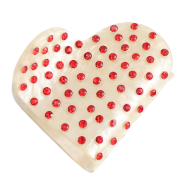 Hair Claw Clip Heart