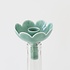 Overbeck and Friends Bottle Candle Holder Flora malachite