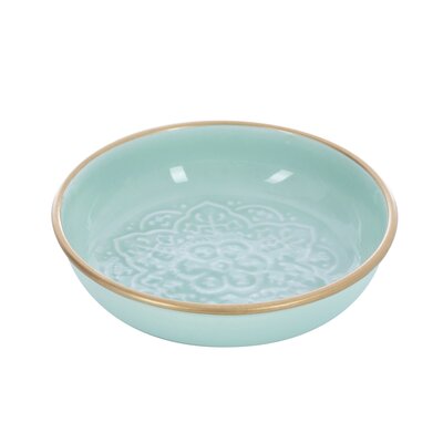 Overbeck and Friends Bowl Enamel Nelly aqua