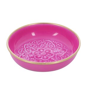 Overbeck and Friends Bowl Enamel Nelly pink