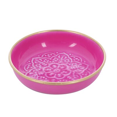 Overbeck and Friends Bowl Enamel Nelly pink