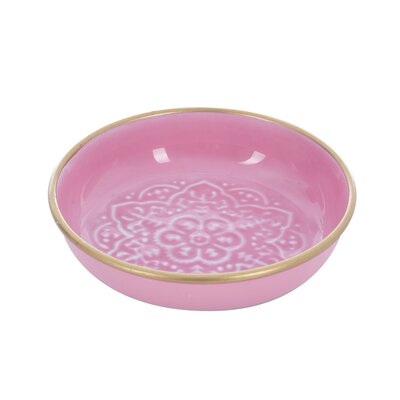 Overbeck and Friends Bowl Enamel Nelly rose