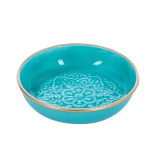 Overbeck and Friends Bowl Enamel Nelly turquoise
