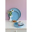 Tablett Emaille Liv small light blue