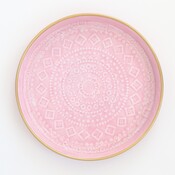 Overbeck and Friends Tray Enamel Liv large mauve