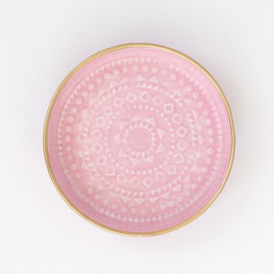 Overbeck and Friends Tray Enamel Liv small mauve