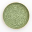 Overbeck and Friends Tablett Emaille Liv large sage green
