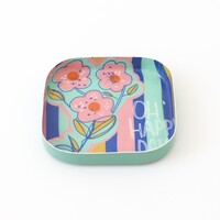 Overbeck and Friends Trinket Dish Enamel oh happy day