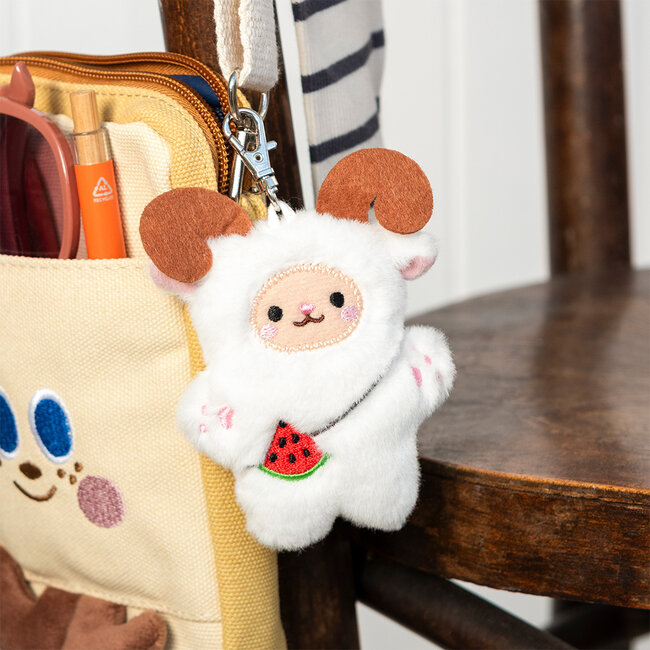 Keyring bag charm Fluffy Yeti