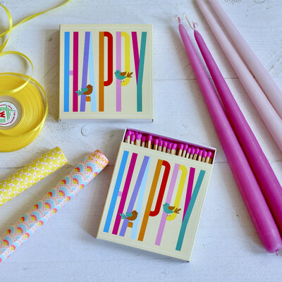 Overbeck and Friends Streichhölzer XL Happy