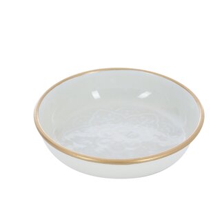 Overbeck and Friends Bowl Enamel Nelly cream