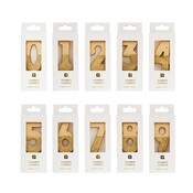 Talking Tables Starter Set 30 candles Glitter gold