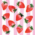 Paperproducts Design Papierservietten Strawberry & Stripes