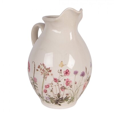 Clayre & Eef Pitcher Wildflowers medium