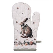 Clayre & Eef Oven mitt Rabbit & Roses