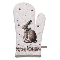 Clayre & Eef Ofenhandschuh Rabbit & Roses