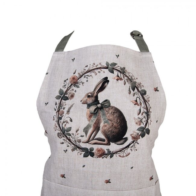 Kitchen apron Rabbit & Roses
