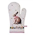 Clayre & Eef Ofenhandschuh Rabbit & Roses pink