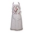 Küchenschürze Rabbit & Roses pink