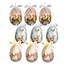 Clayre & Eef Osterhänger Eggs Rabbits & Chicks Set of 9