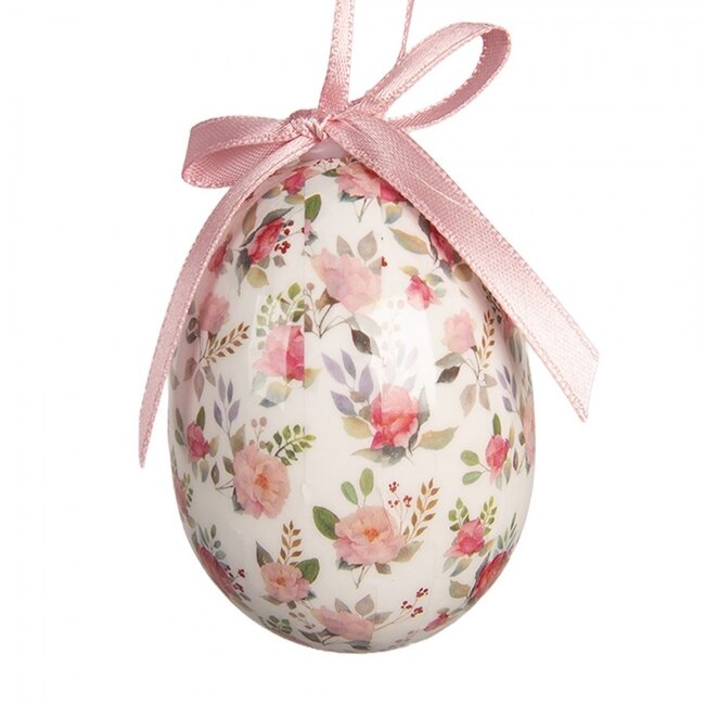 Osterhänger Eggs Petite Flowers pink Set of 9